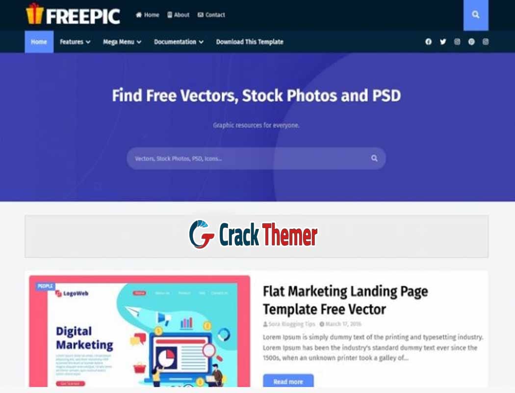 Simple Blogger Templates Free Download