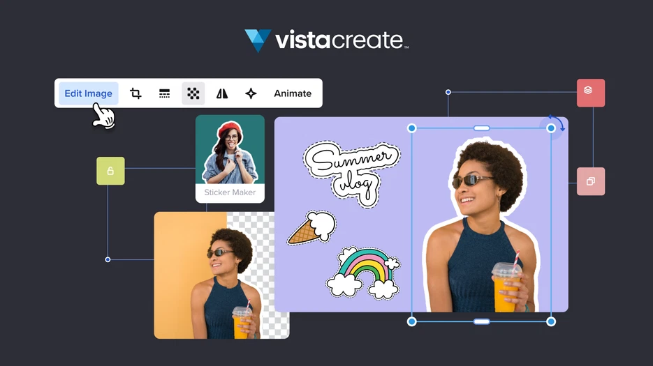 Use 200K+ templates and 70M+ royalty-free assets to design cool graphics for your brand