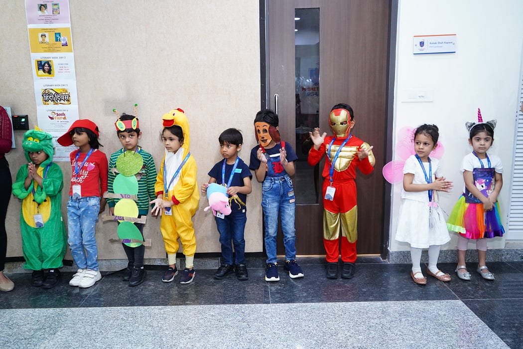 Character Dress-up day in primary at Prometheus School