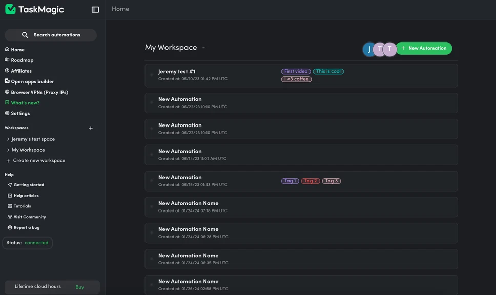 Eliminate manual web tasks by capturing the process once with this AI-powered automation tool