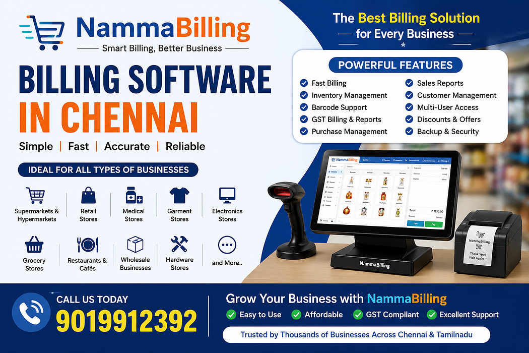 Billing Software in Chennai