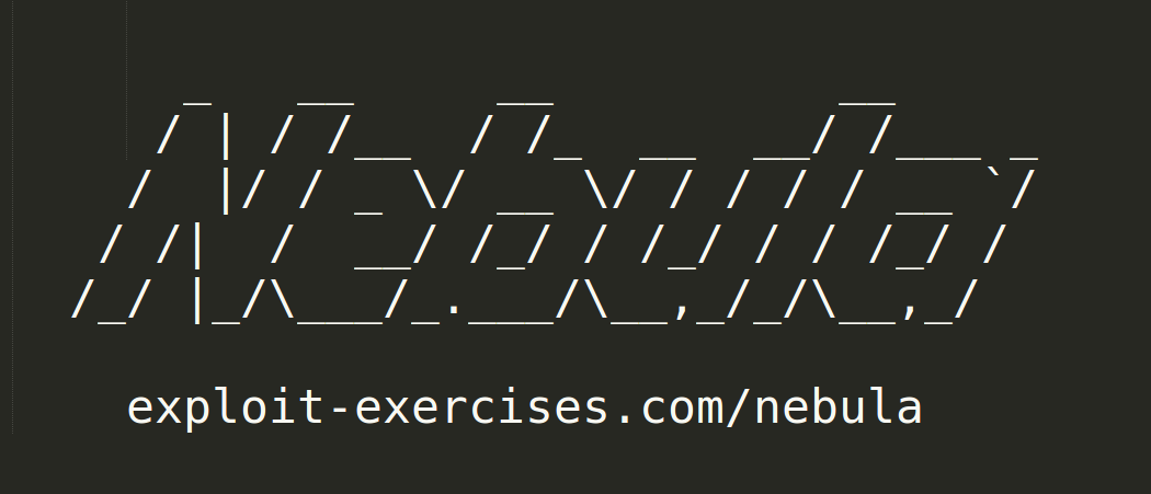 How to solve Nebula Level00. Nebula is one of the many exercises on ...