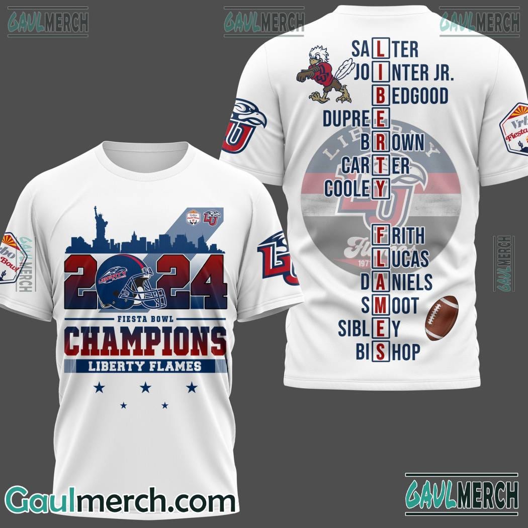 Liberty Flames Fiesta Bowl Champions 2024 T-shirt | by clothes shop ...