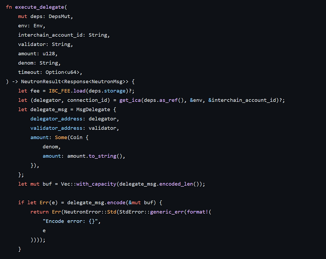 Neutron enables IBC and ICQ for CosmWasm smart contract.