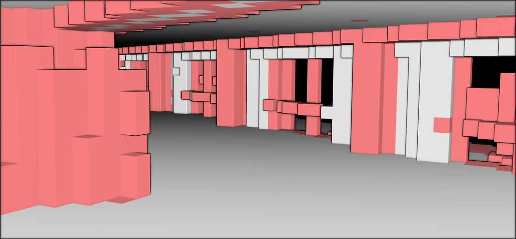 Voxel modelling of a 3D Point Cloud for Representation by Florent Poux