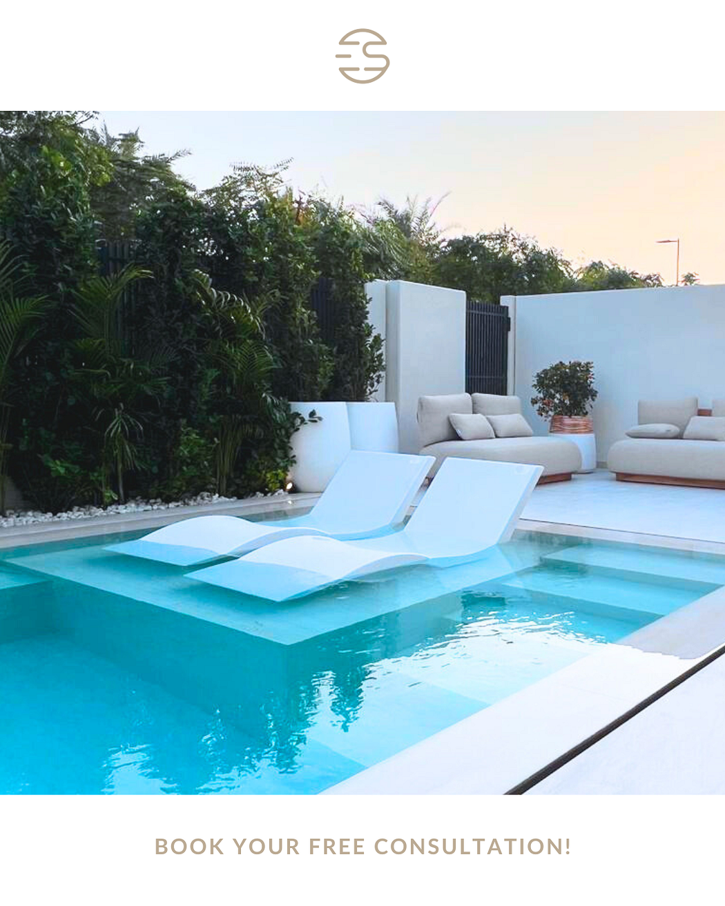 Swimming Pool and Outdoor Living Space by Exterior Space Crafting Natural Luxuries