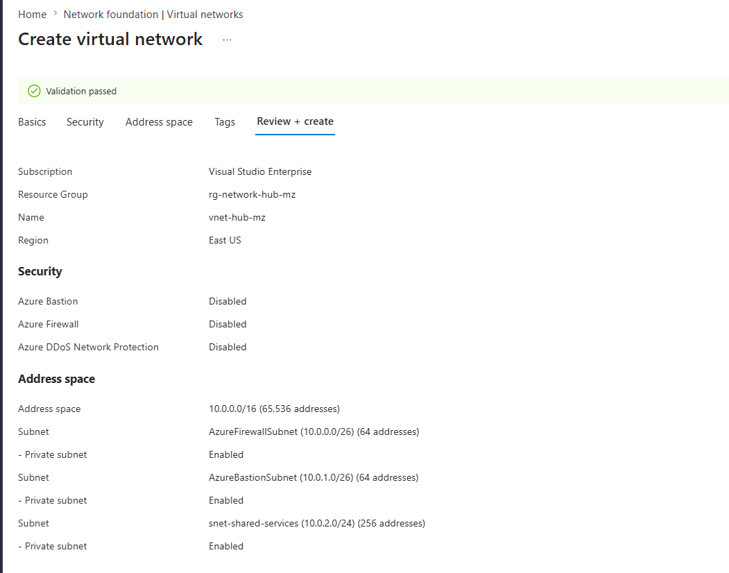 Enforcing Zero Trust at the Network Layer: Building a Secure Azure Landing Zone