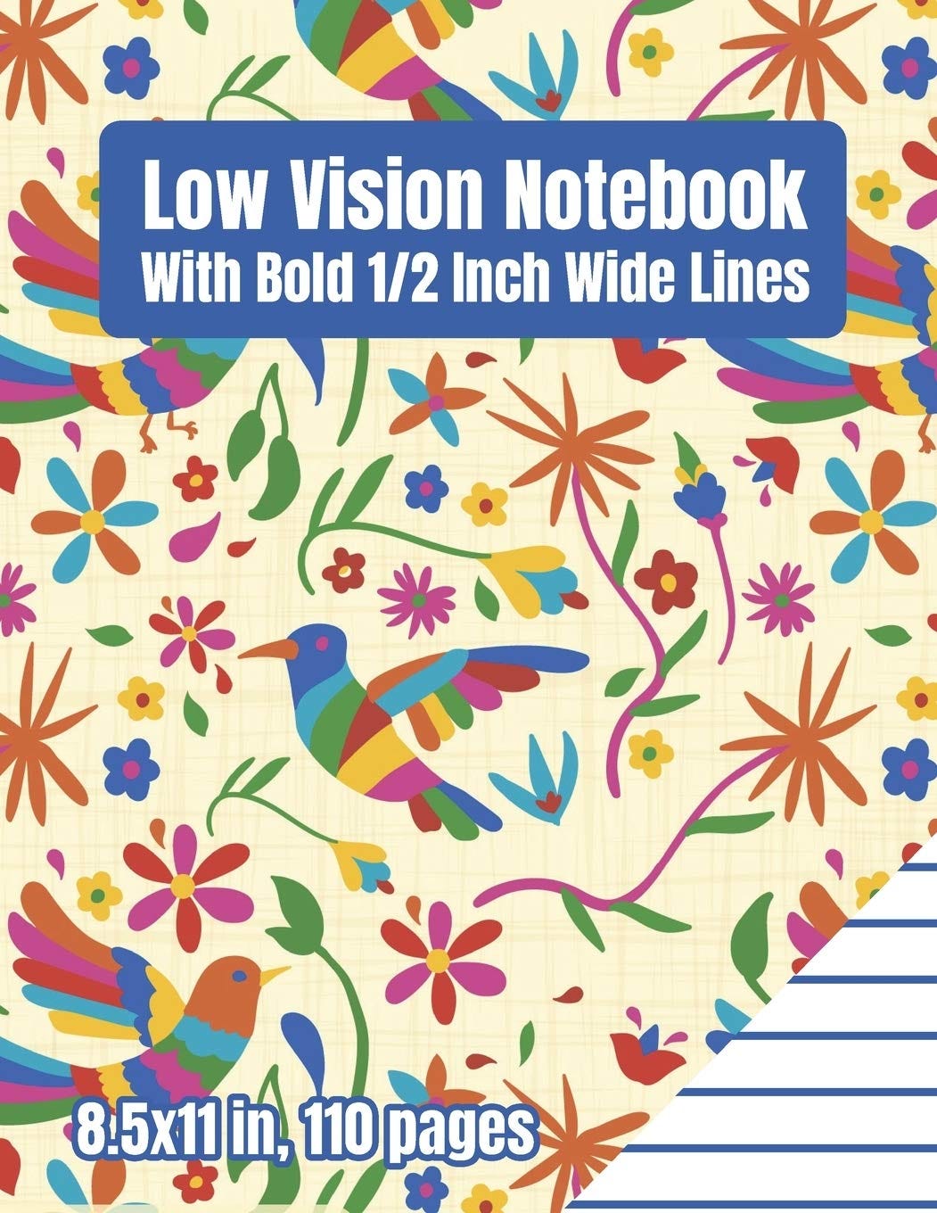 [EBOOK]Low Vision Notebook With Bold 1/2 Inch Wide Lines A Big Blank