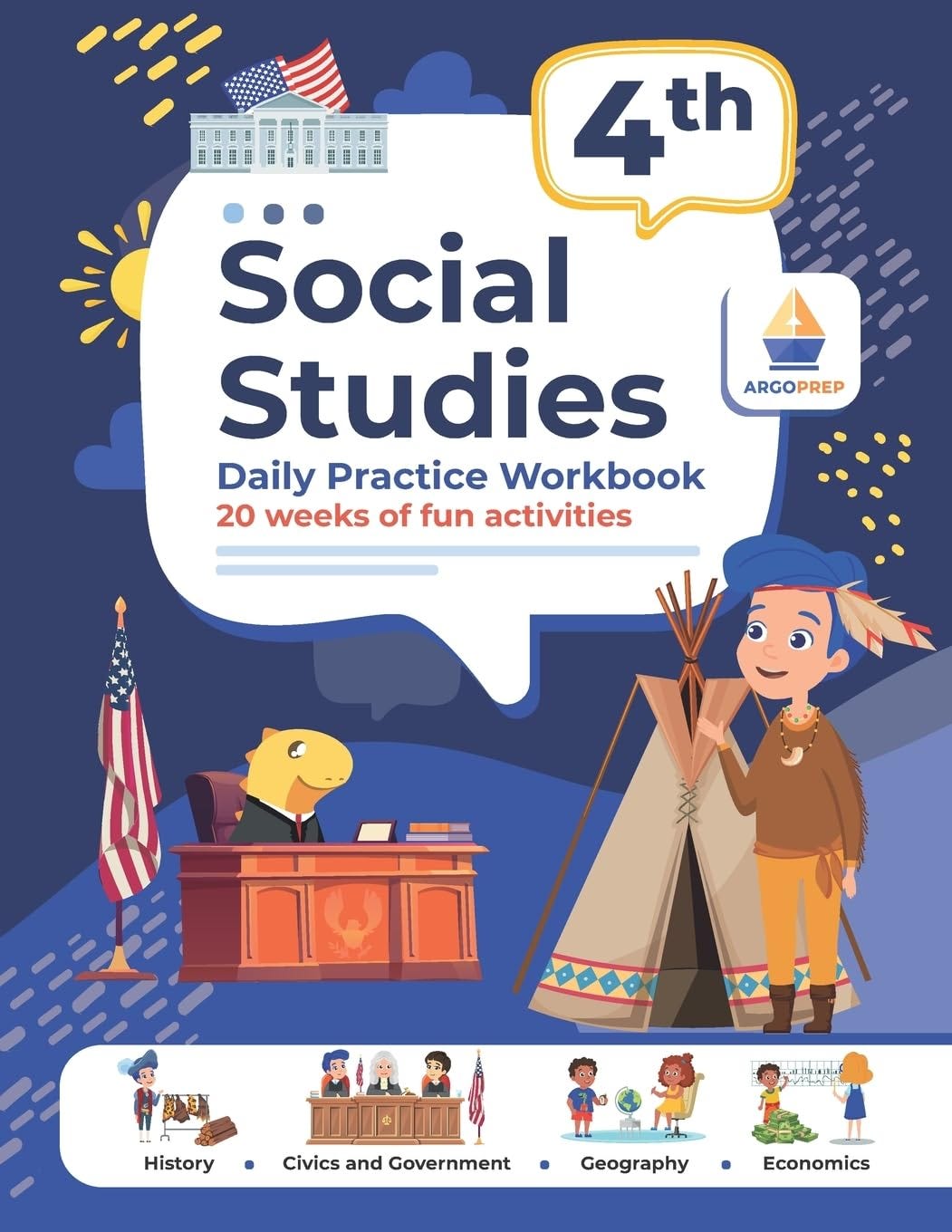 [DOWNLOAD] 4th Grade Social Studies Daily Practice Workbook 20 Weeks