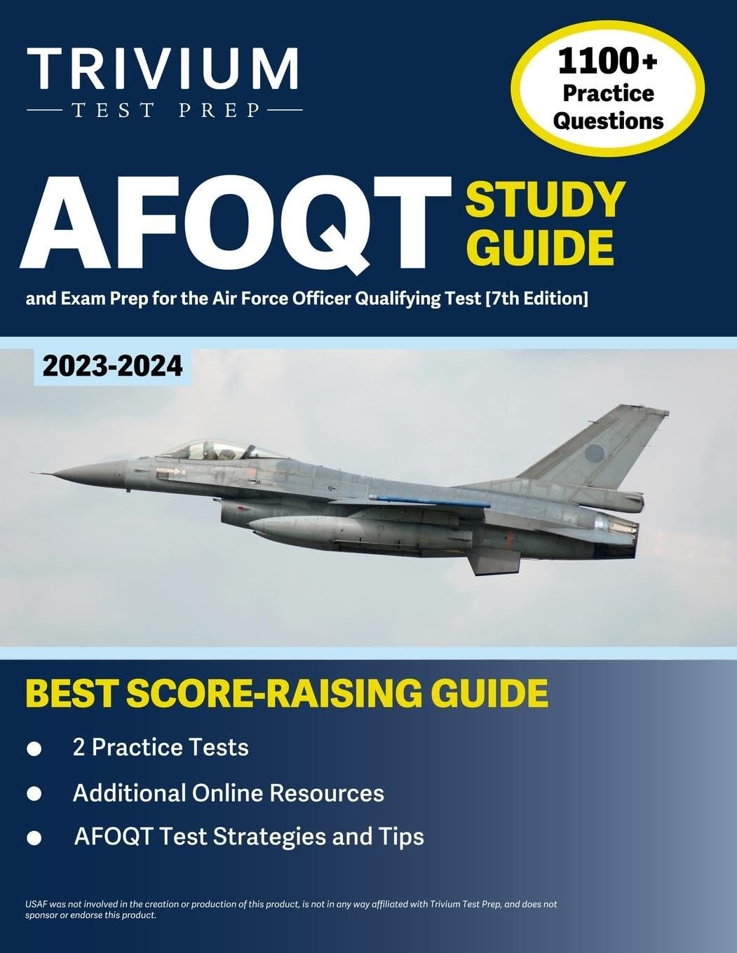 [PDF][BEST]} AFOQT Study Guide 20232024 1,100+ Practice Questions and Exam Prep Book for the