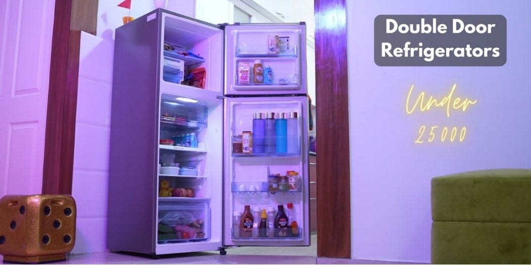 Best Double Door Refrigerator under 25000 by Vmone Technologies
