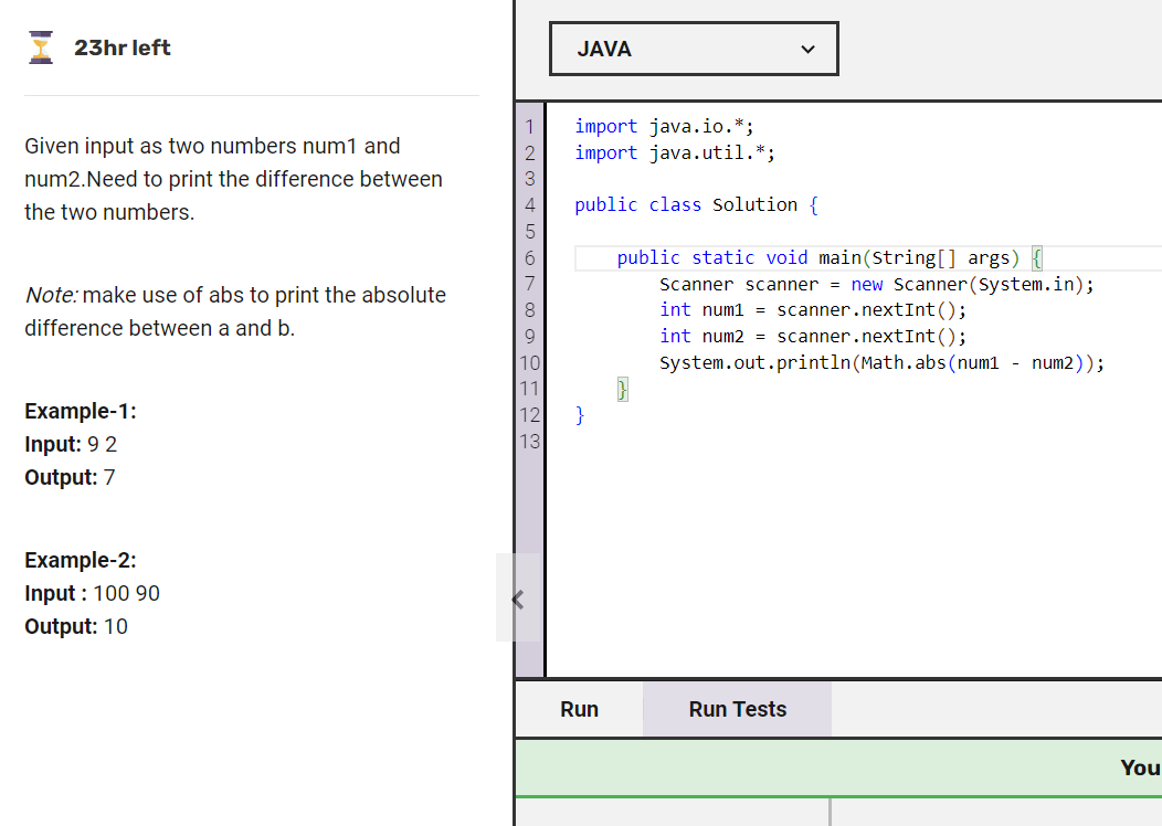 Java Journey — 6. Problem 1: Calculating the Absolute… | by Drishan ...