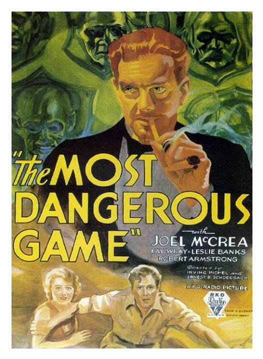 The Most Dangerous Game Rainsford Book