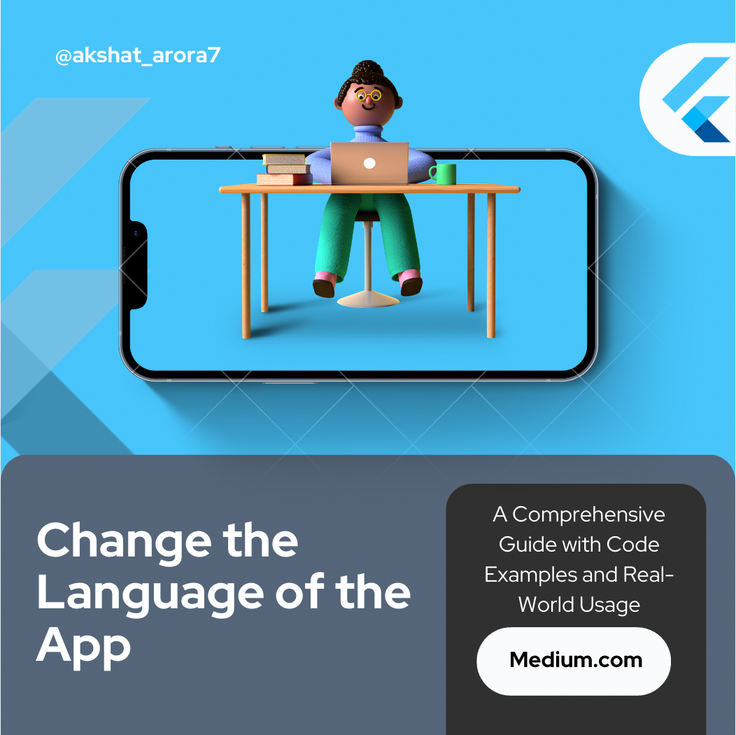 How to Change the Language of the Complete App in One Click in Flutter ...