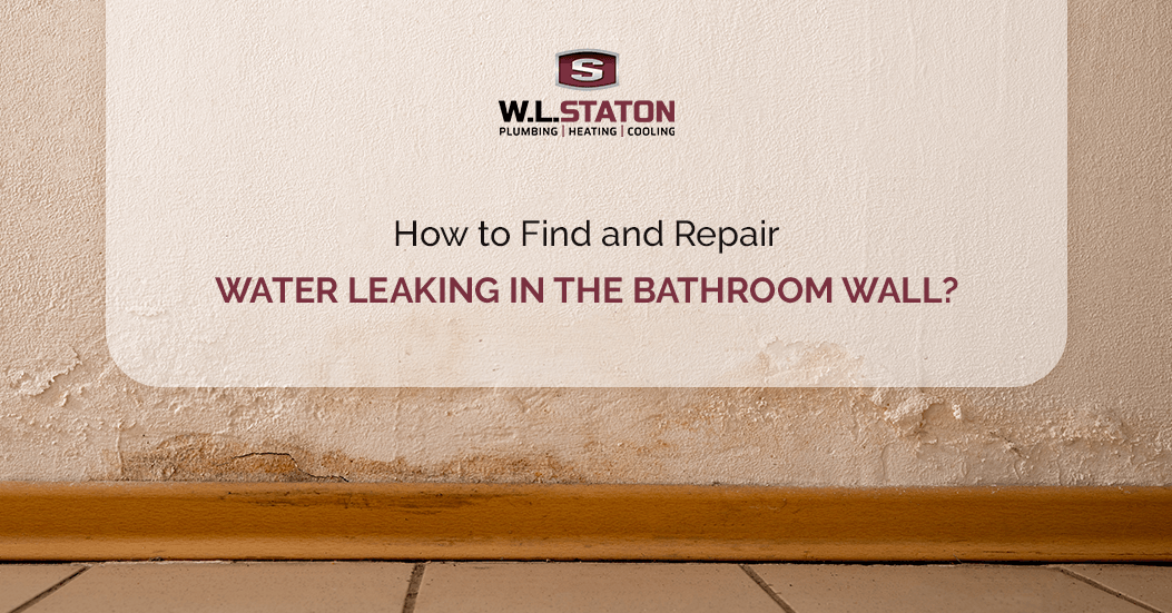 How to Find and Repair Water Leaking in the Bathroom Wall? by W.L