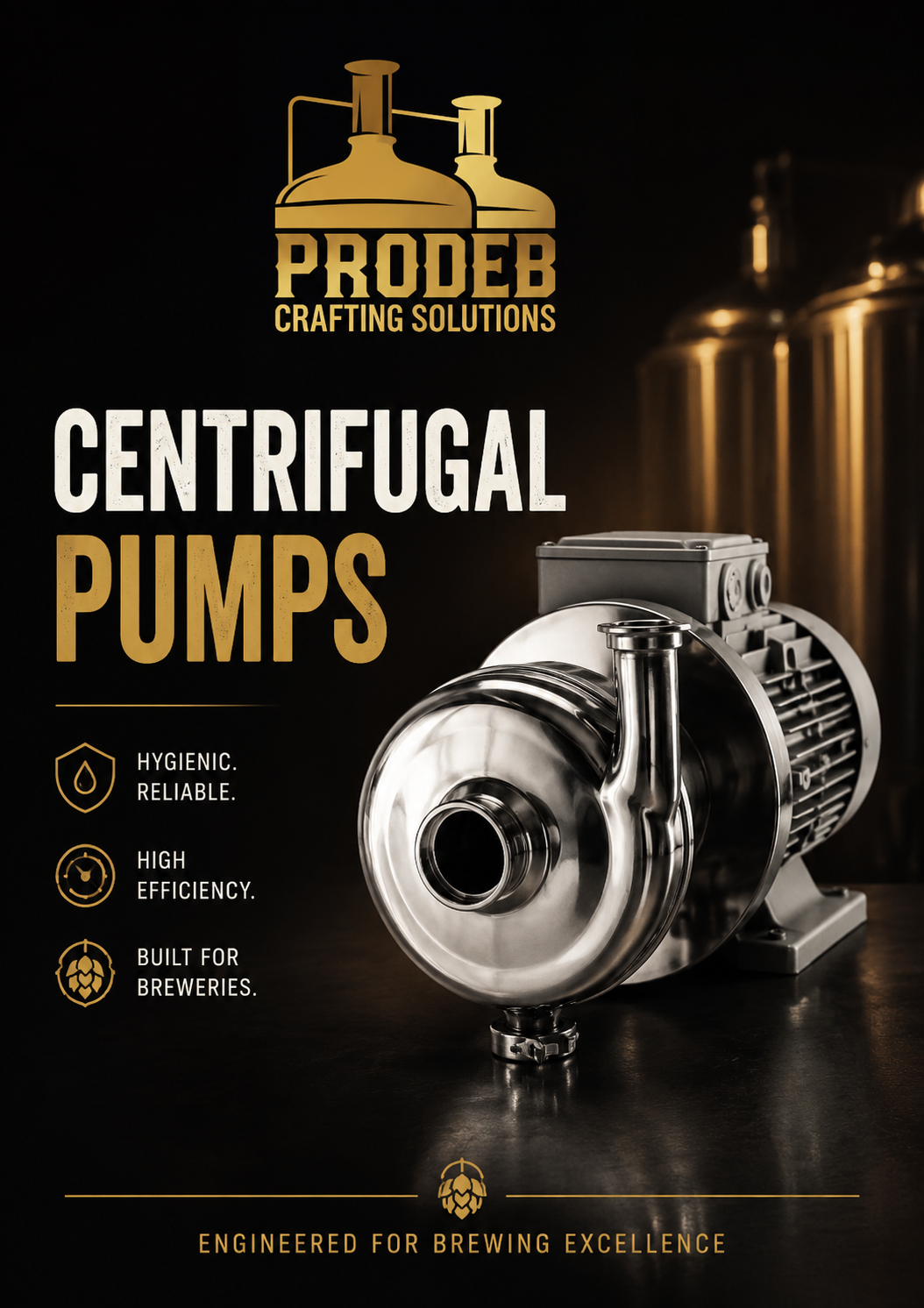 The Role of Centrifugal Pumps in the Beer Brewing Process