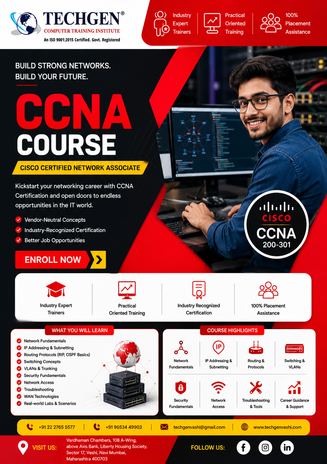 Complete Guide to CCNA Certification: Skills, Syllabus, and Career Opportunities