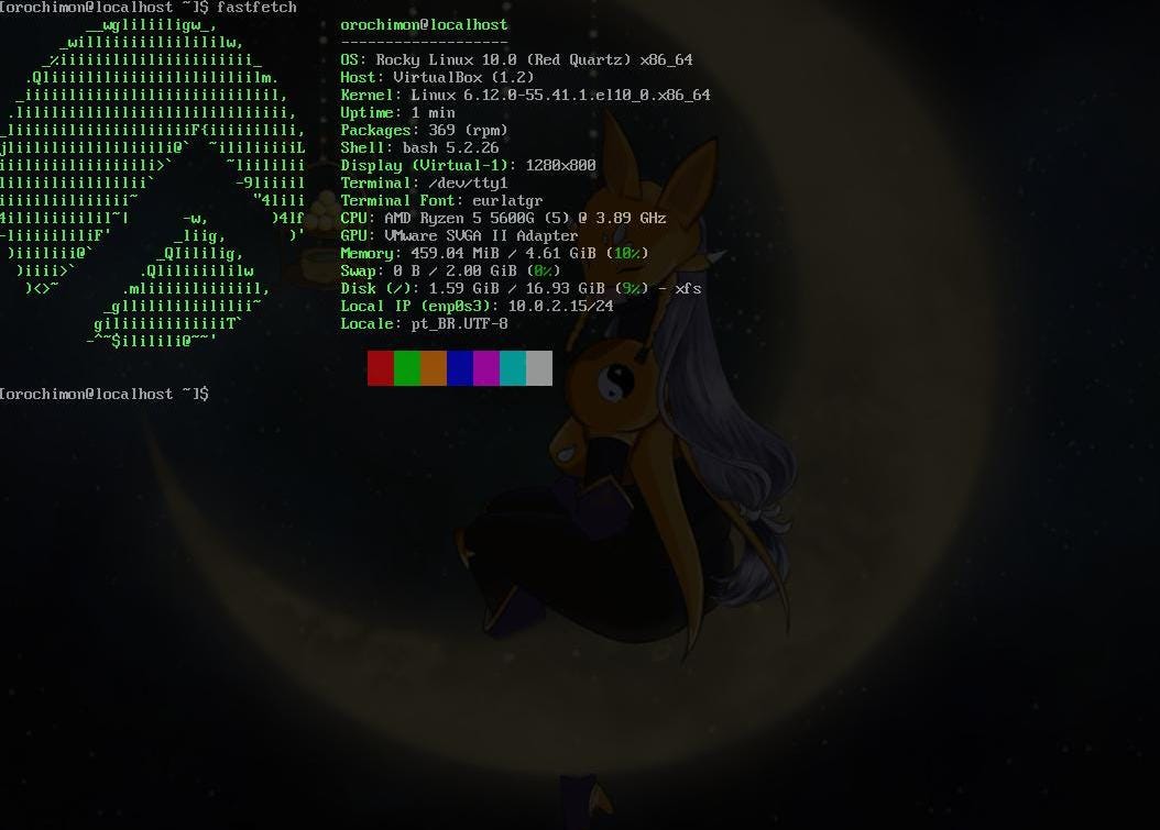 Gerenciando pacotes com dnf pelo ROCKY LINUX