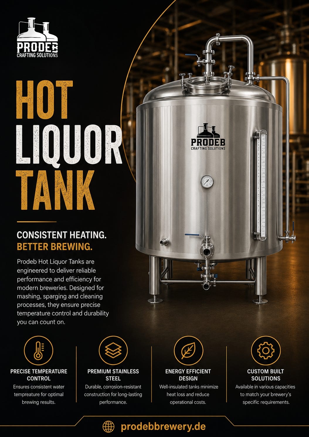 How Hot Liquor Tanks Improve Brewing Efficiency