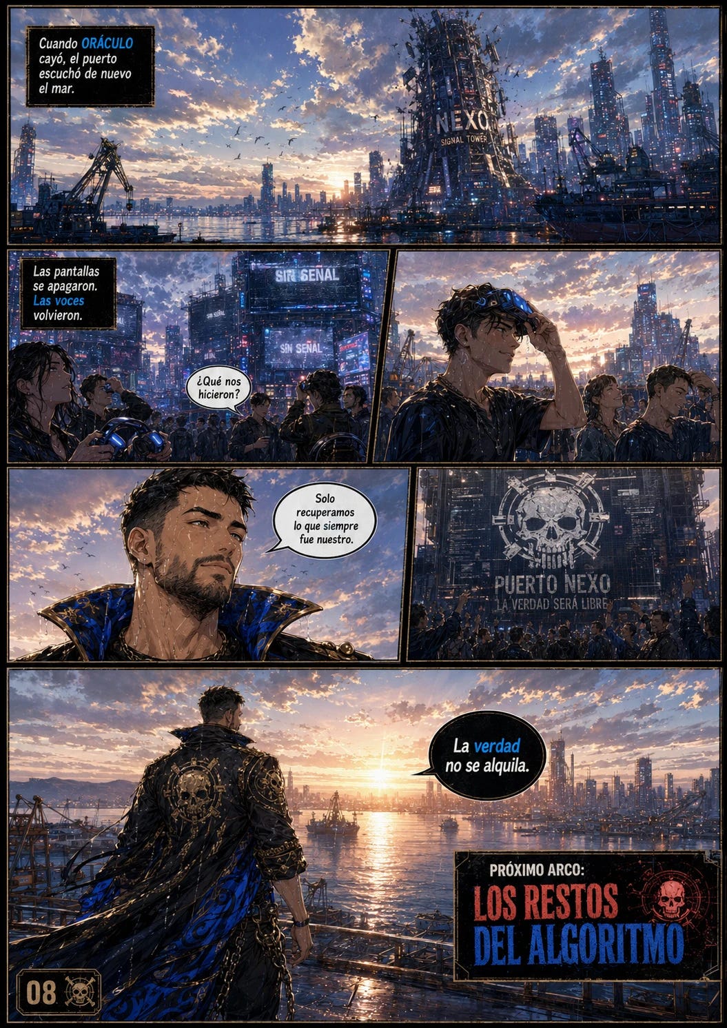 Capítulo 1 — La caída de Puerto Nexo