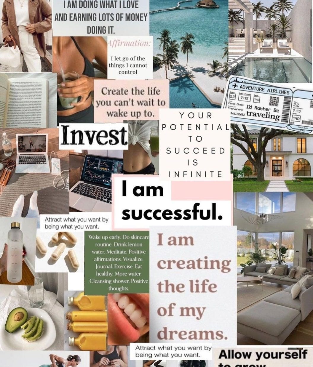 2024 Glow Up Affirmation  Affirmation quotes, Vision board