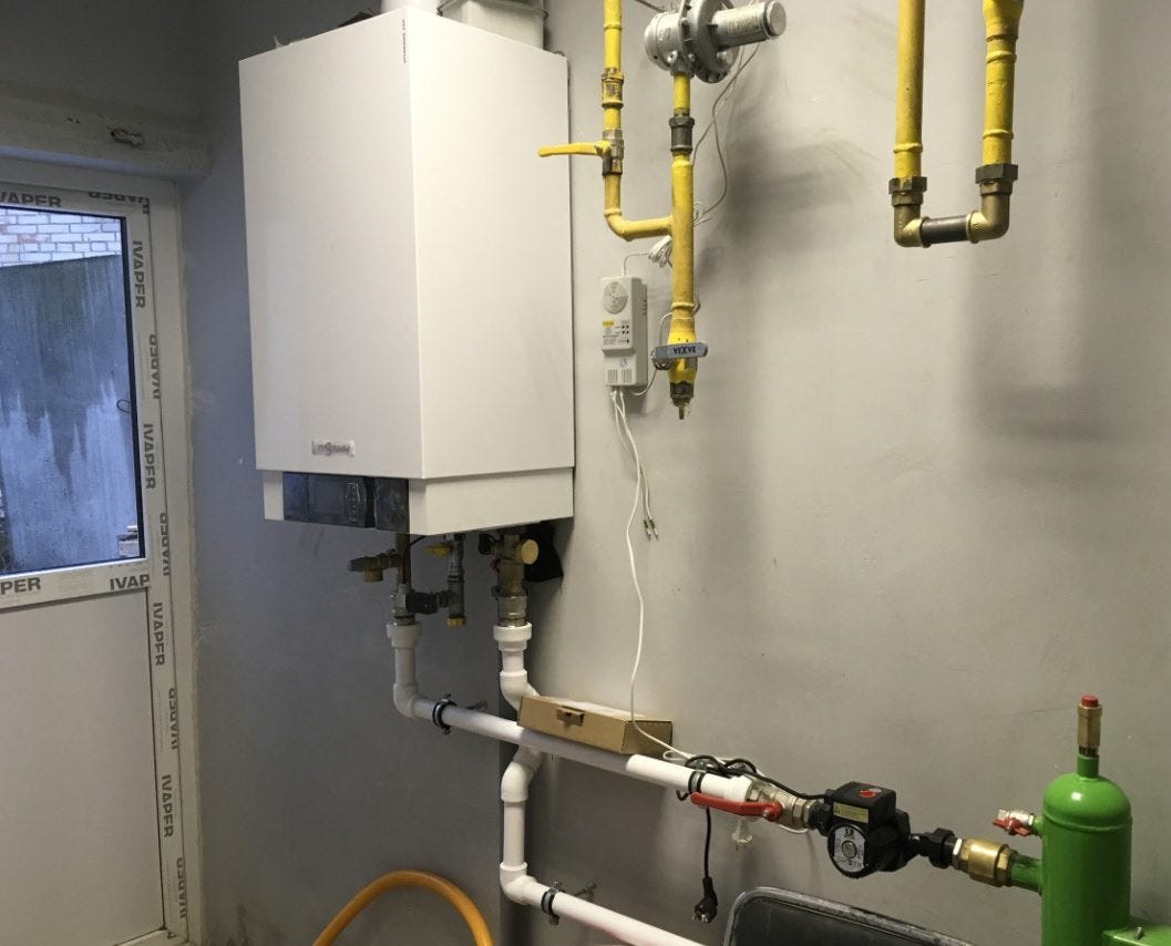 How do I replace a water heater flue baffle? Combi Boiler Medium