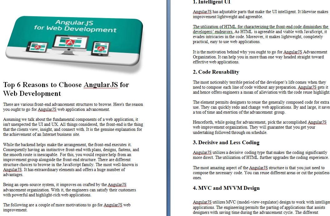 Top 6 Reasons to Choose AngularJS for Web Development - Websolution ...