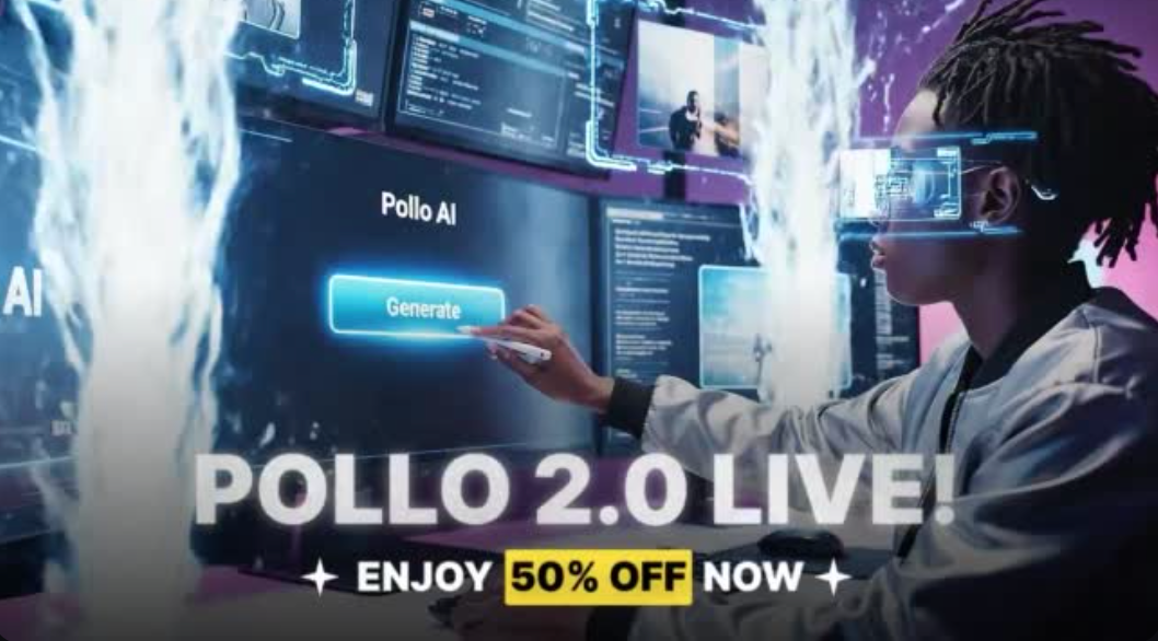 🌟 Pollo AI Just Dropped Pollo 2.0 — A Faster, Smarter, Audio-Powered AI ...