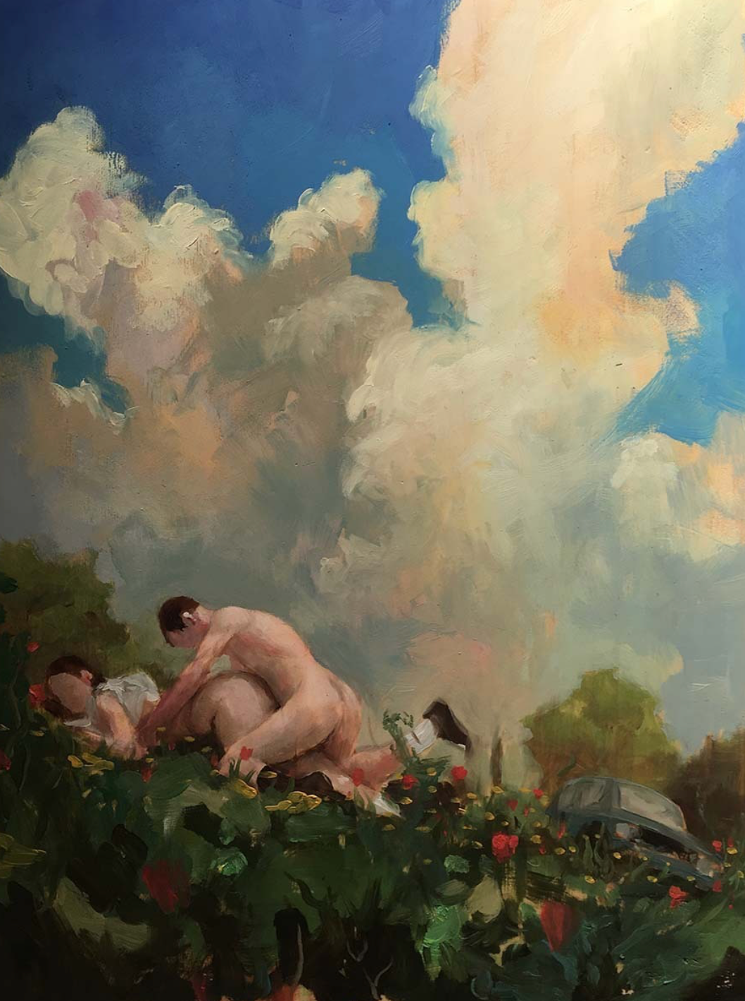 sous le ciel bleu Maurice Kaehler Medium