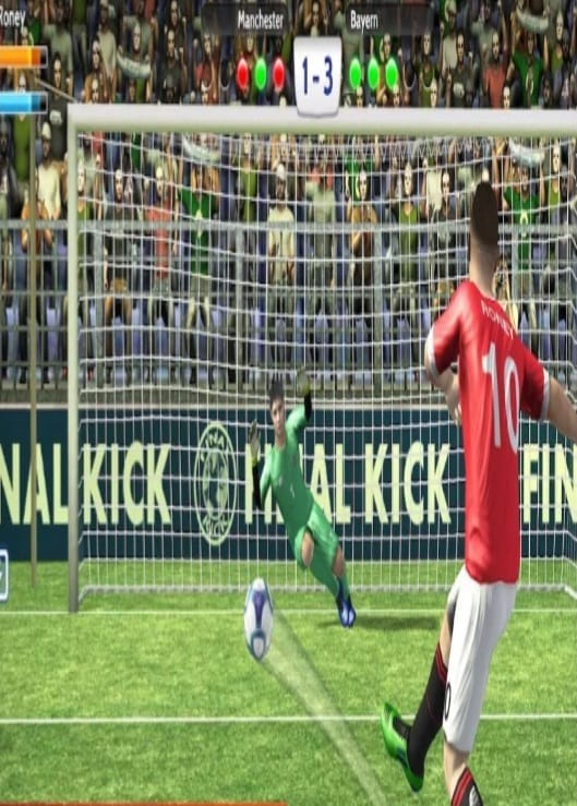 Final Kick VR - Virtual Reality free soccer game for Google Cardboard