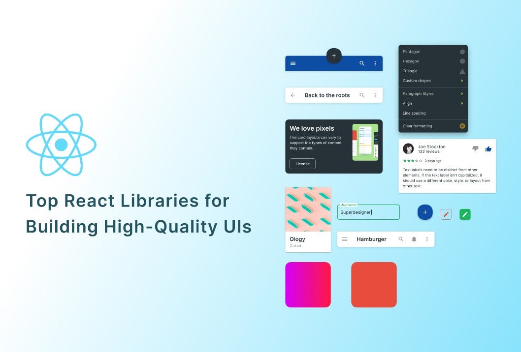 Top React Libraries For Building High-Quality UIs | by Terrific Minds ...