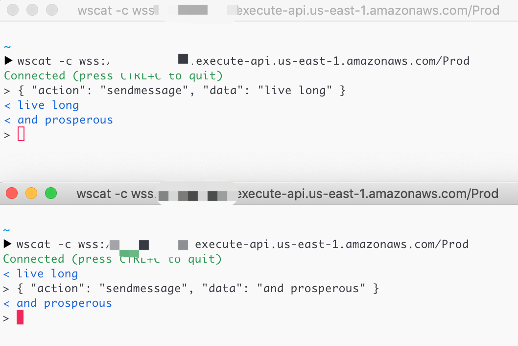 Create a Simple Chat Socket Lambda Service with CloudFormation by