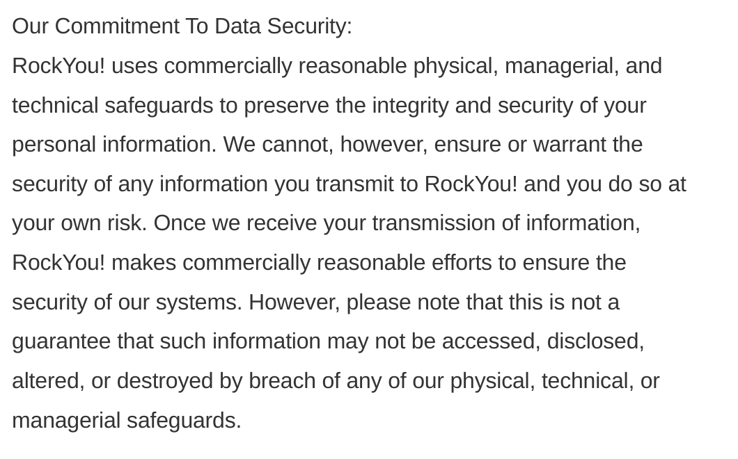 Historical Hacks RockYou. This data breach exposed millions of… by