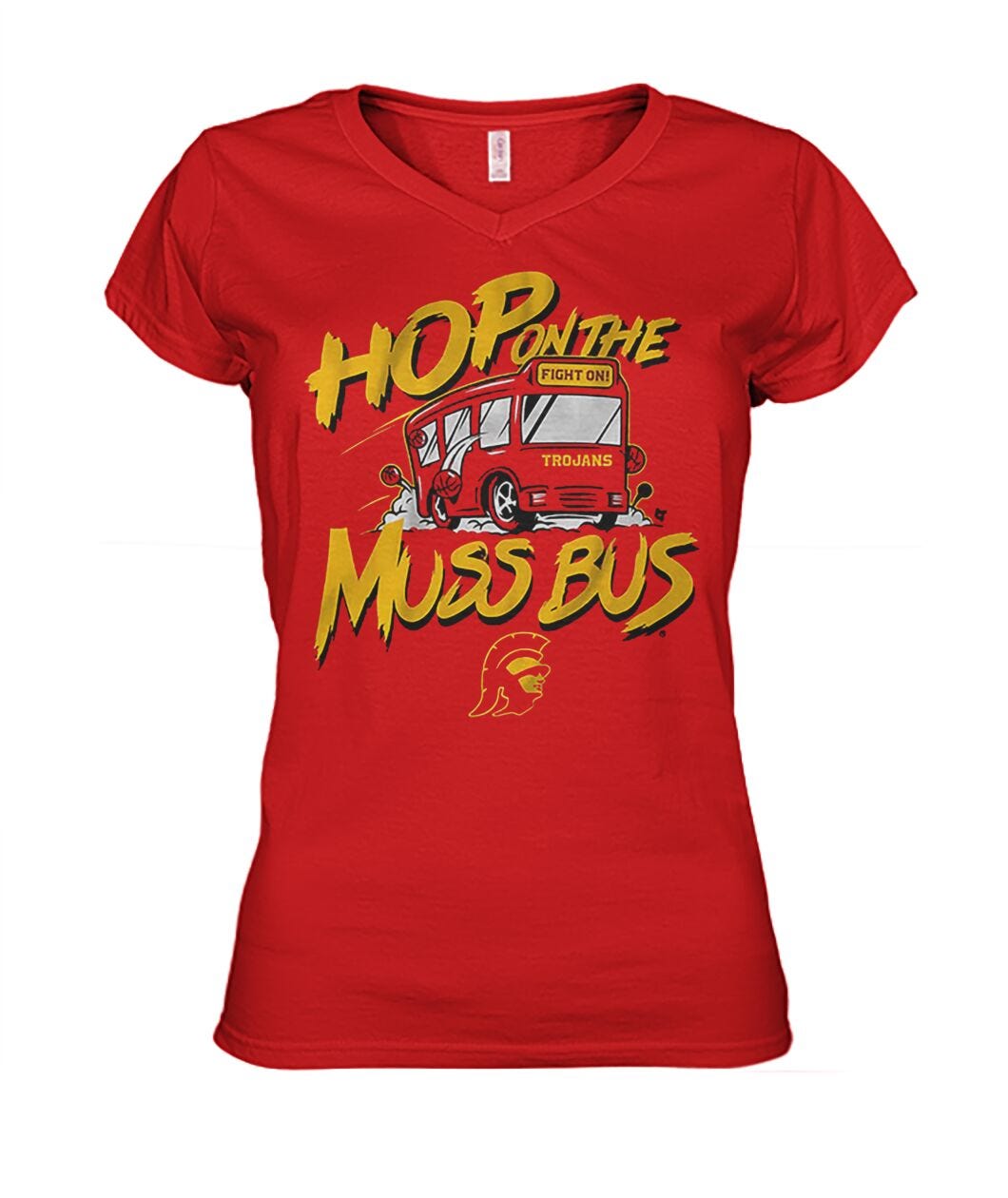 USC Basketball Hop on the Muss Bus Shirt | Medium