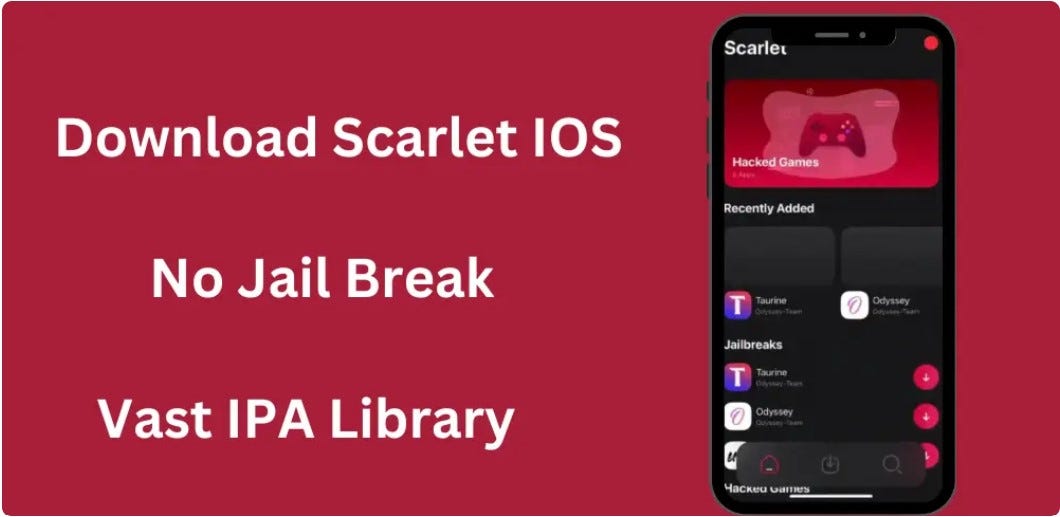 Scarlet App (IPA Installer) For iOS