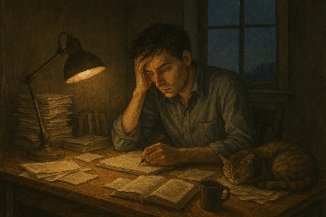 On the Edge of Writing