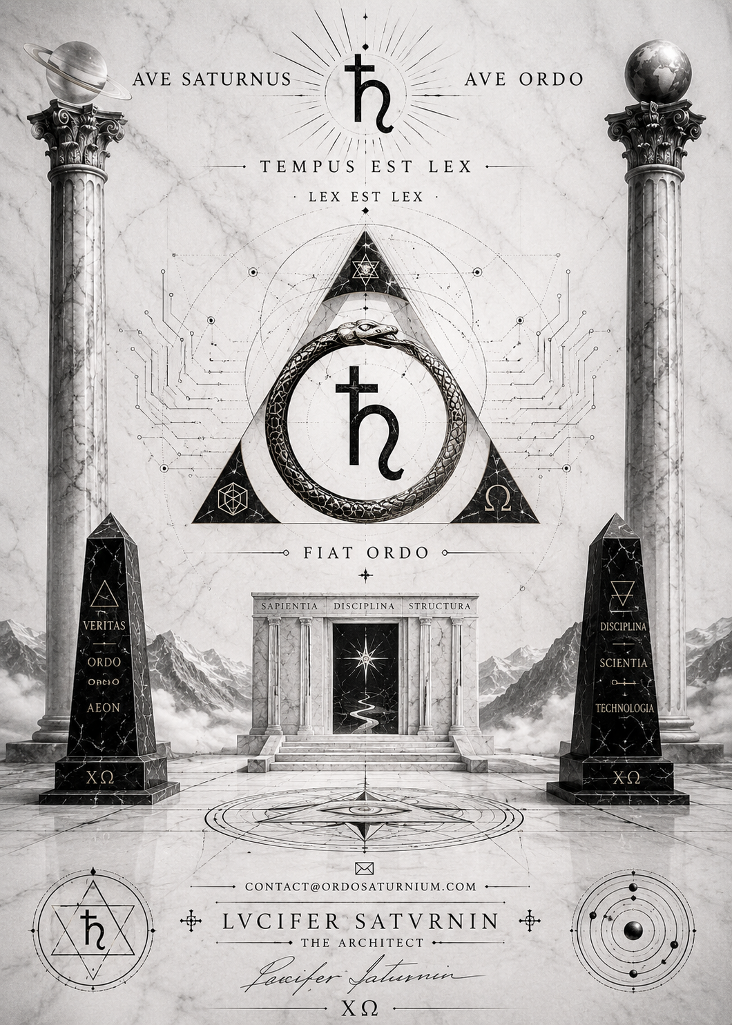 THE FIRST TECHNO-OCCULT SATURNIAN ORDER