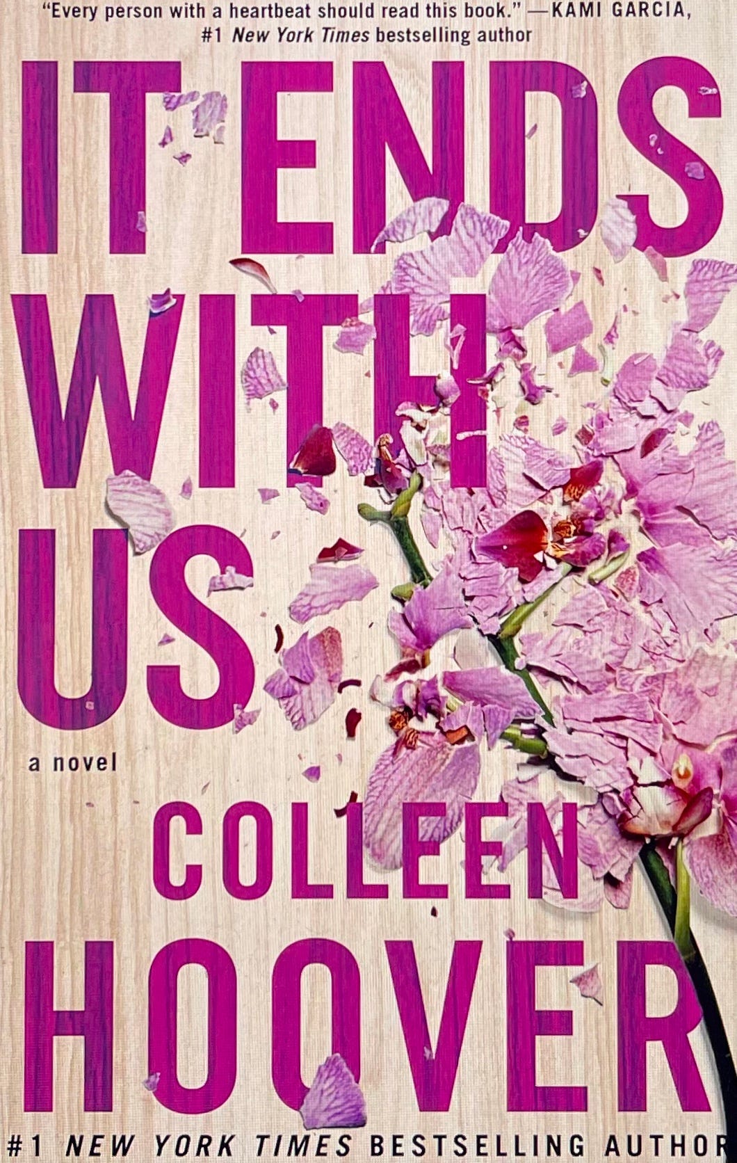 My Thoughts on “It Ends With Us” by Colleen Hoover, by Ravneet Kaur, The  Orange Journal