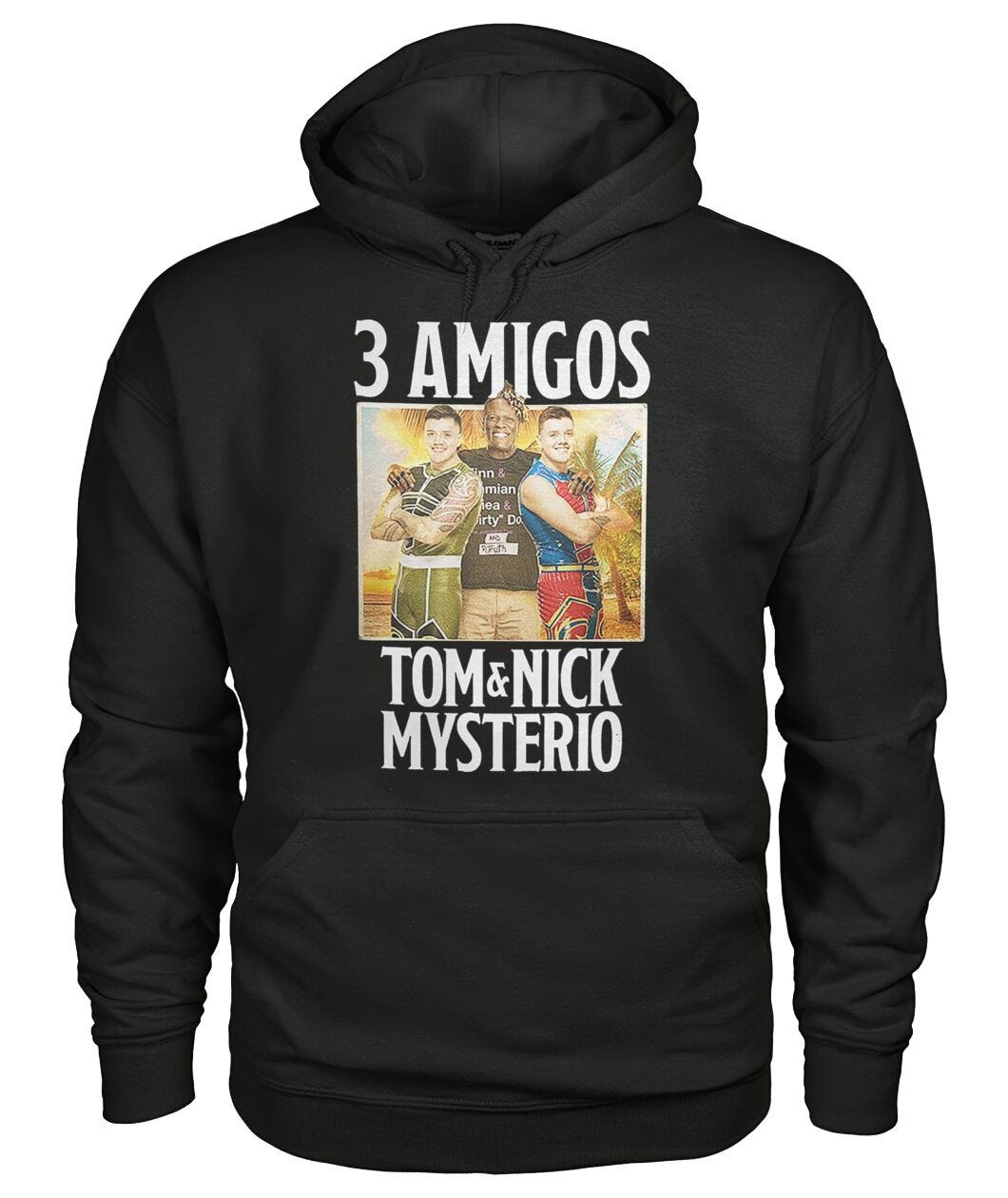 3 Amigos Tom And Nick Mysterio T Shirt by Nnc Jan, 2024 Medium