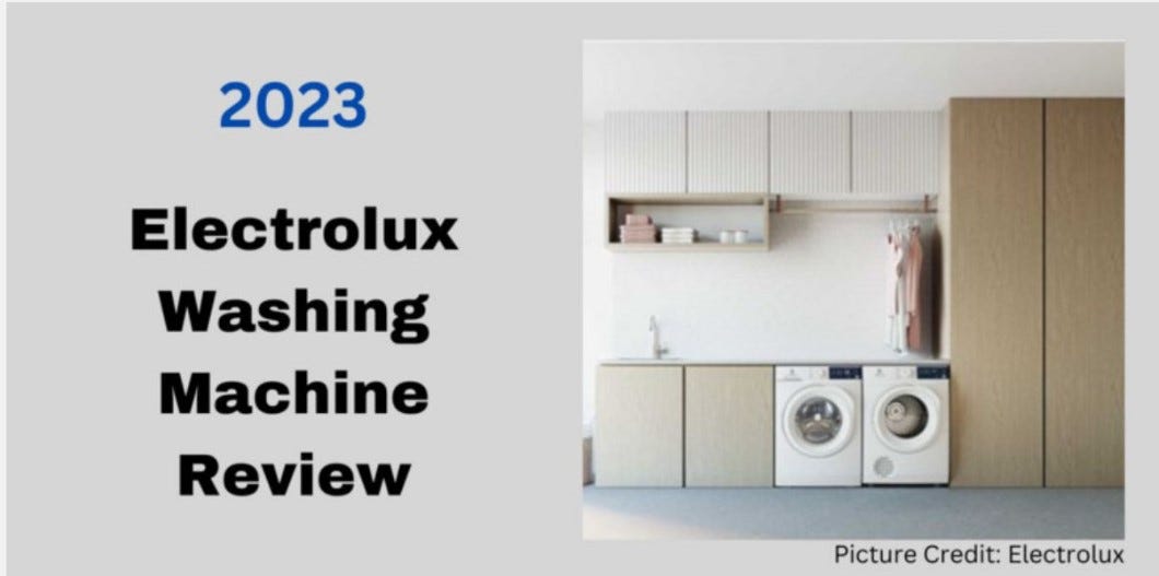 Are Electrolux Washing Machines Good