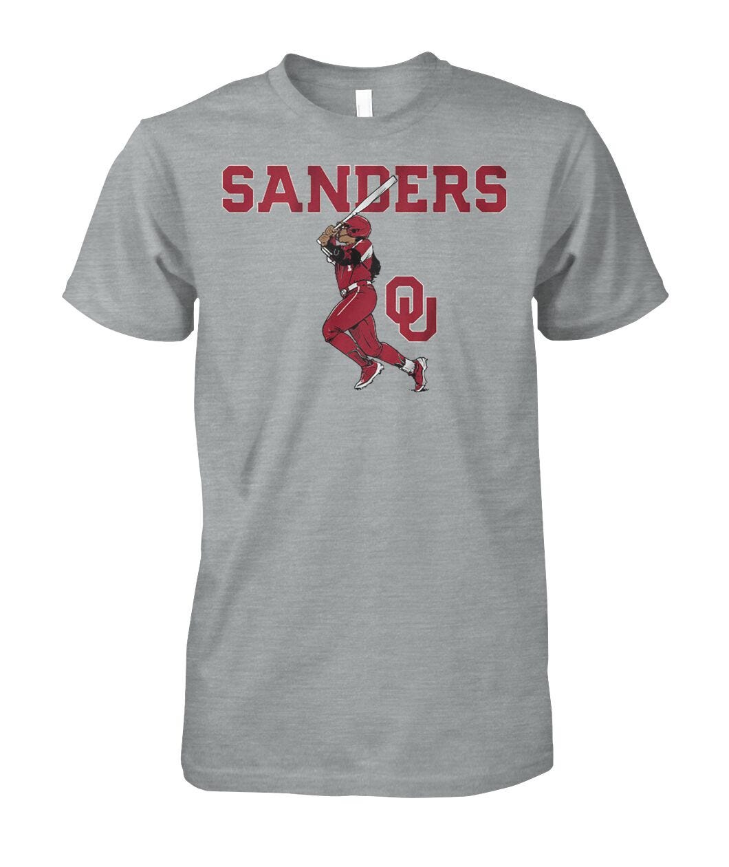 Oklahoma Softball Cydney Sanders Slugger Swing Shirt