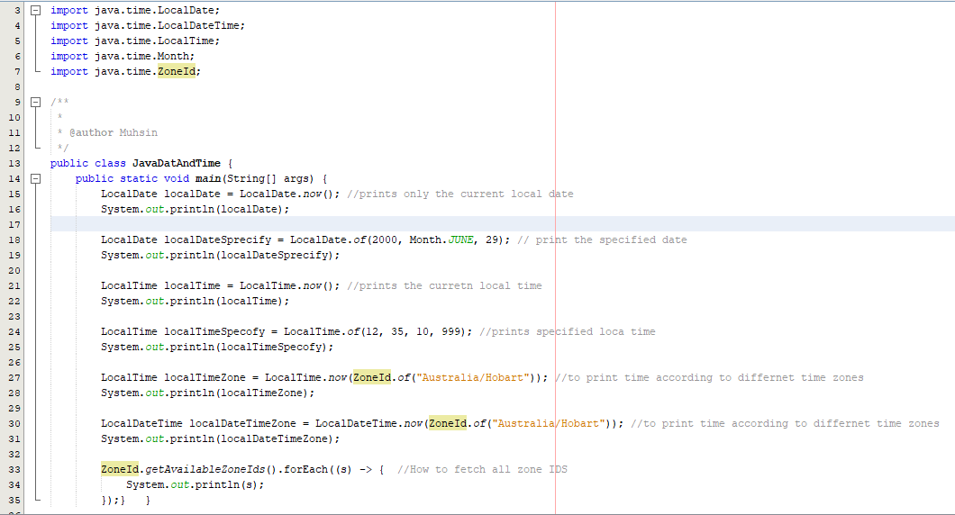 Different types of Java Date and Time - Mohshin Hameeth - Medium
