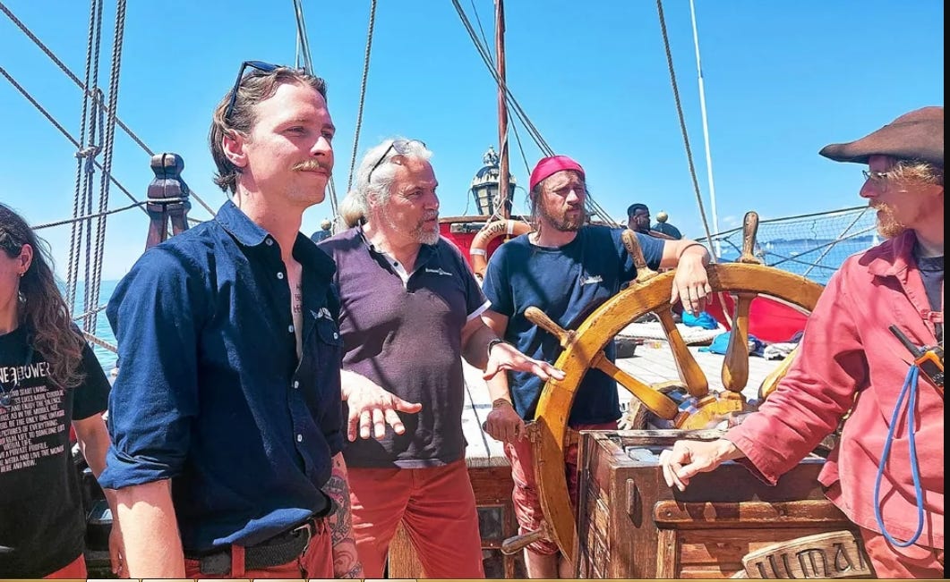 Le Télégramme, « Je veux que le navire survive » : à bord du Shtandart, le navire paria qui…
