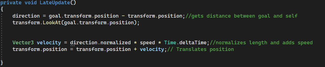 Unity: Basic enemy follow script using Vectors | by Alberto Alvarado Jr ...