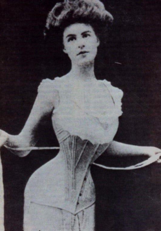 The History Of The Corset, Suspender and Girdle, by Playful Promises