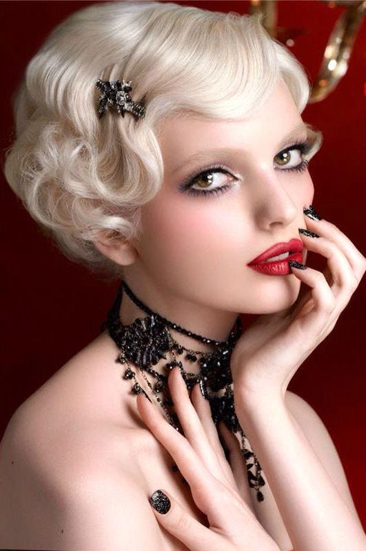 Vintage Short Hairs: All About Glamor Flapper Styles | by Vintage Retro |  Medium