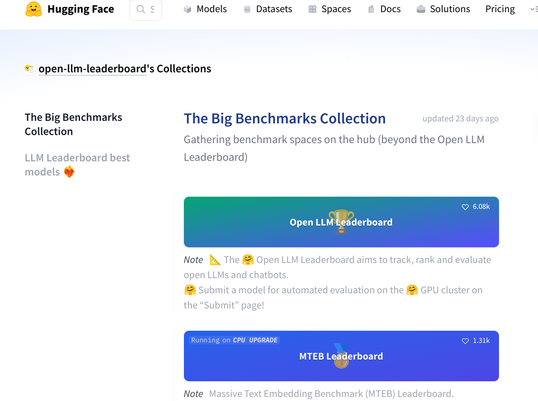 Open LLM Leaderboard - a Hugging Face Space by HuggingFaceH4