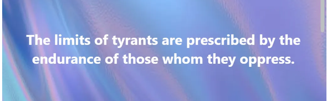Freedom for Whom Exactly?