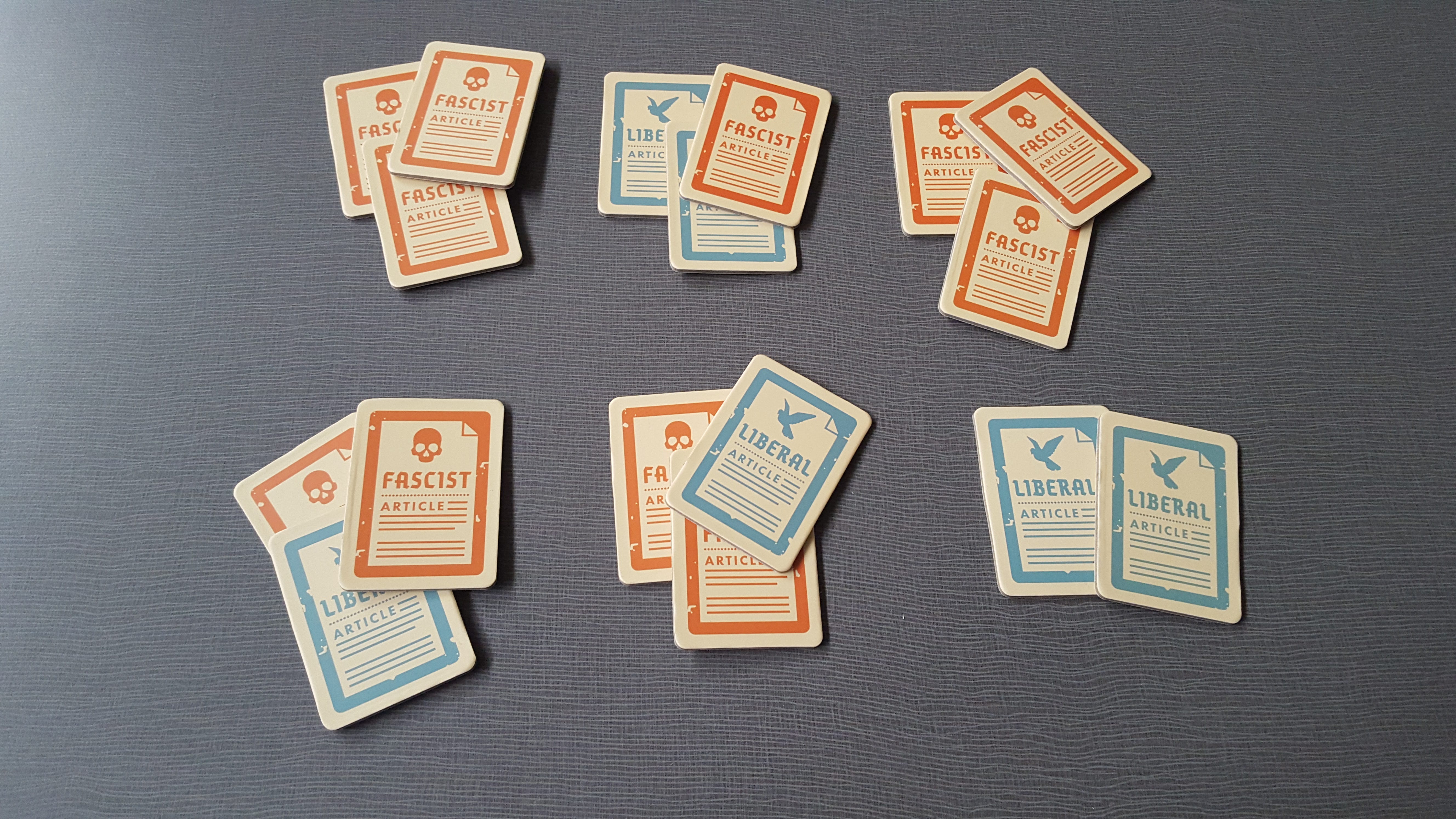 Designing the policy deck in Secret Hitler | by Tommy Maranges | Medium