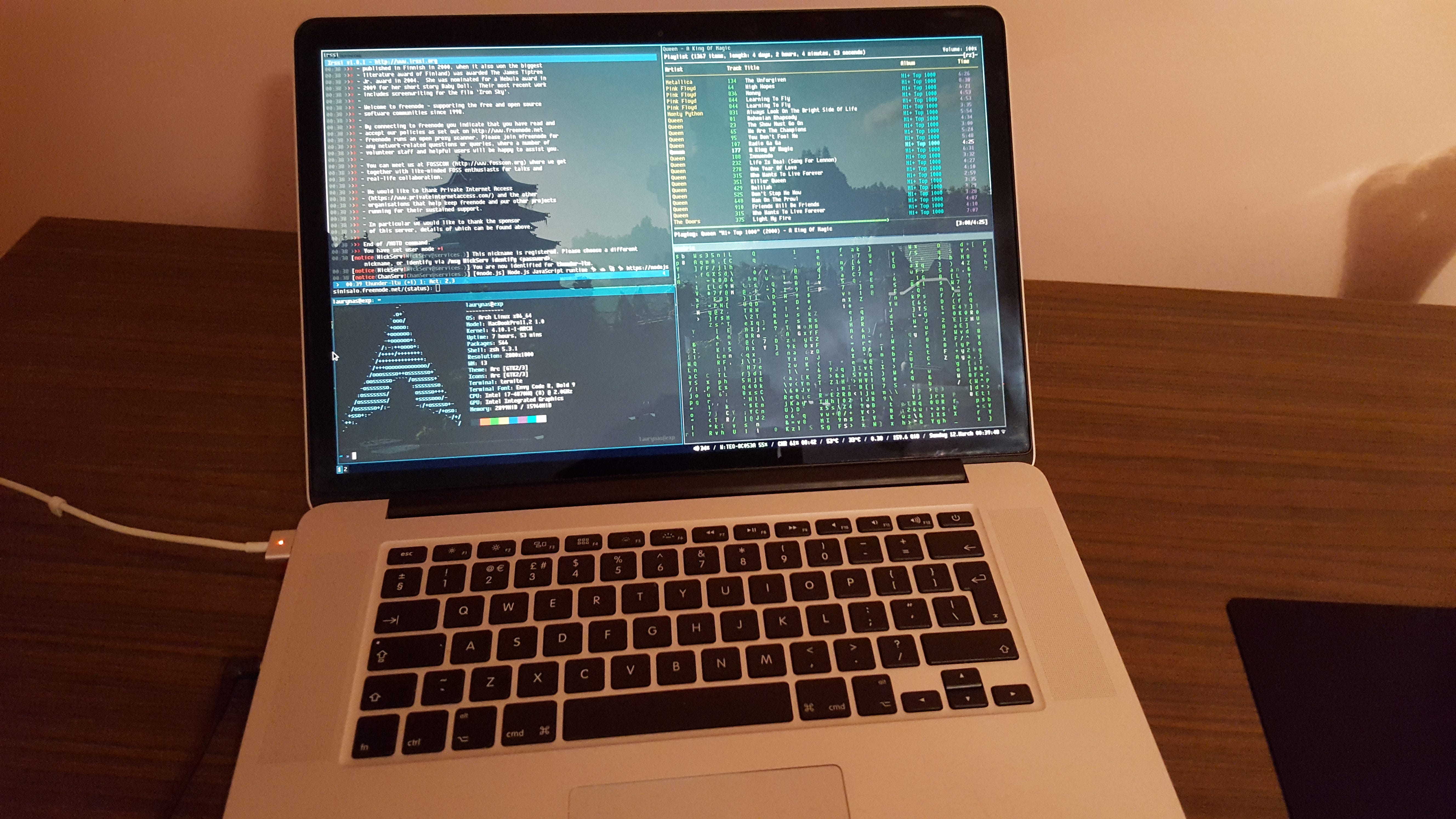 Install Arch Linux on Macbook Pro 11,2 Retina (Install guide for year 2017)  | by Laurynas Karvelis | Medium